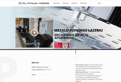 Platinum-horse